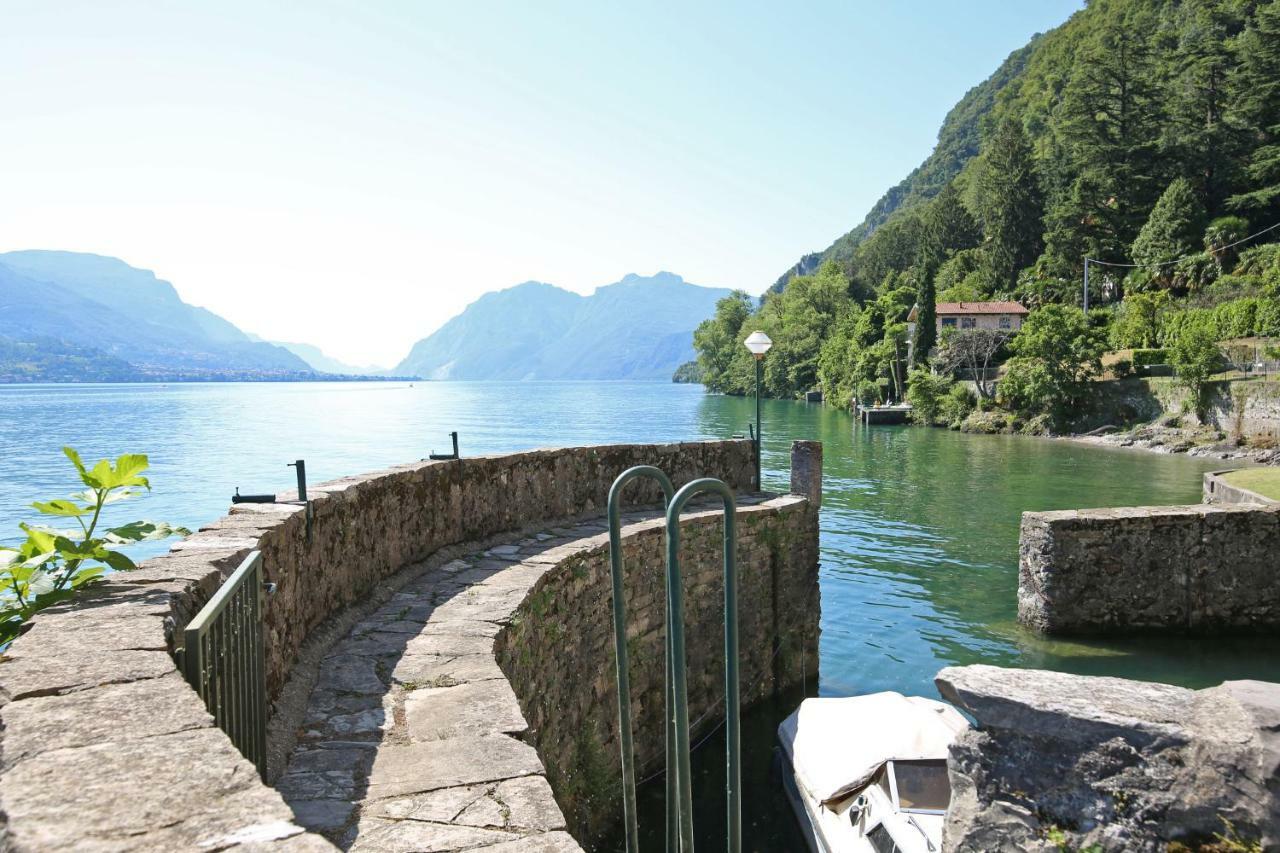 Apartment A Lago Private Beach And Parking Oliveto Lario Exteriér fotografie